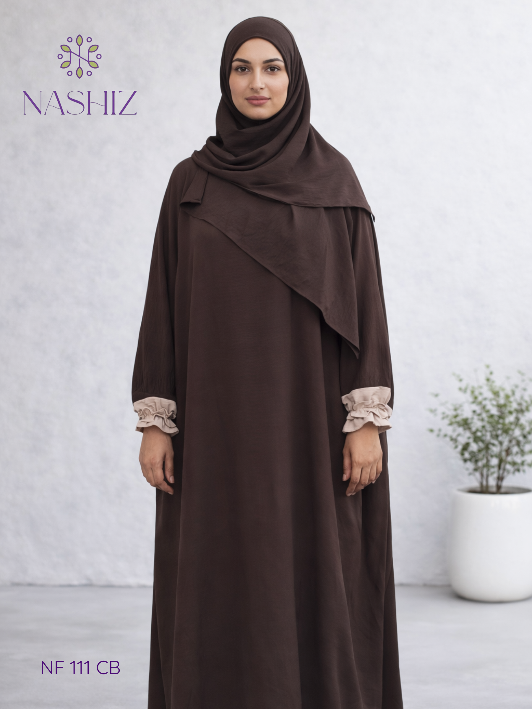 CEY Coffee brown prayer cloth