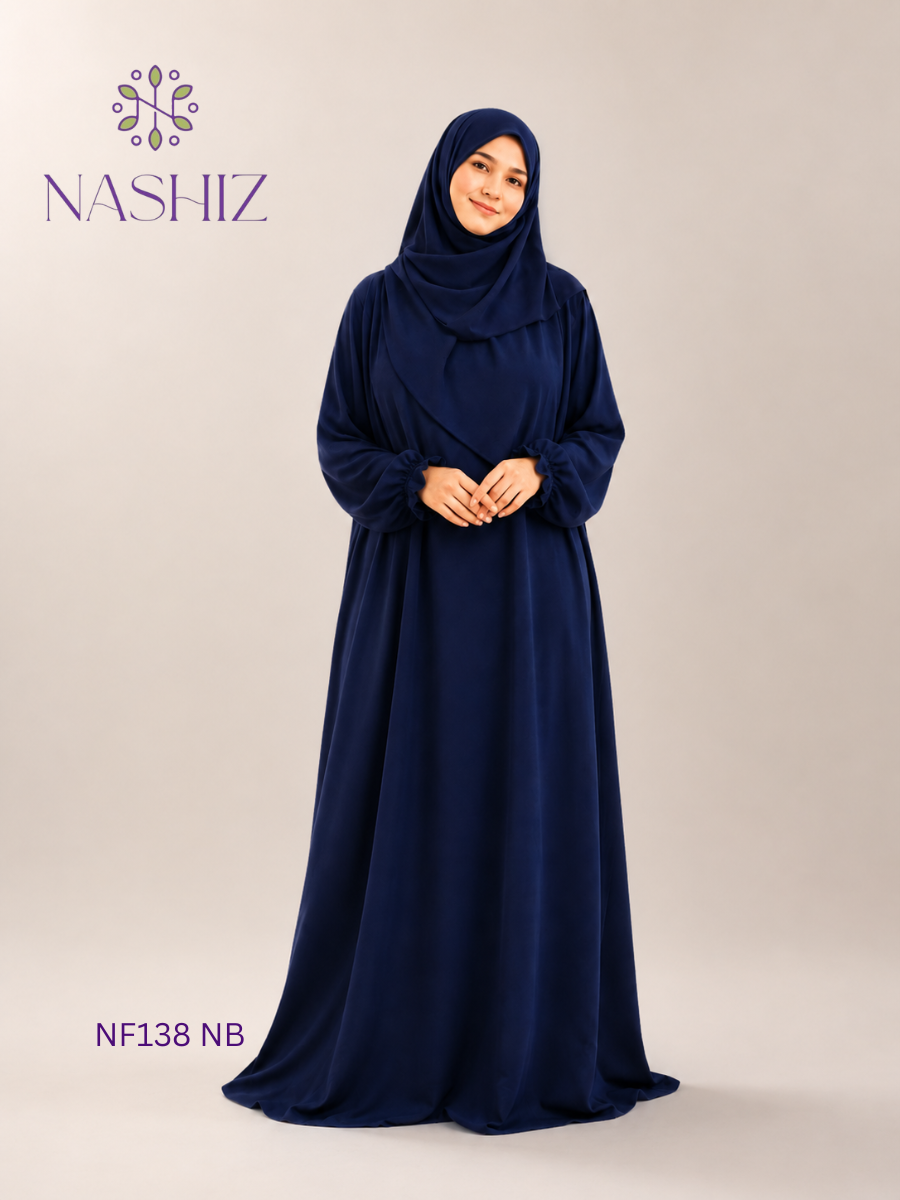 CEY Navy Blue Prayer Cloth With Pockets