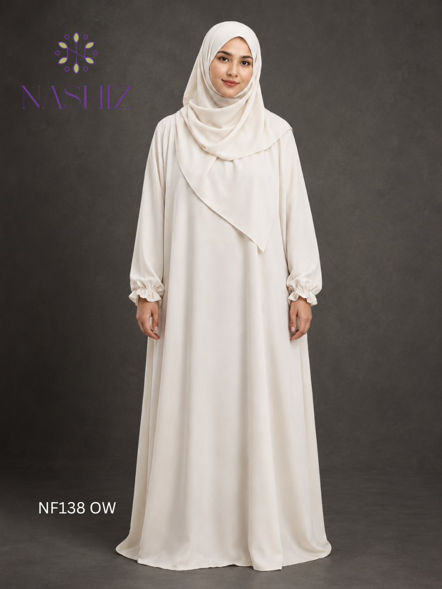 CEY Off White Prayer Cloth With Pockets
