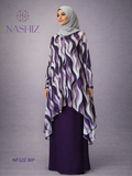 Purple Shaded Shiffon Top