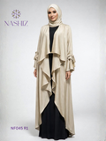 Flare Plain Kimono With Inner
