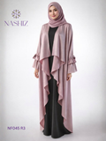 Flare Plain Kimono With Inner
