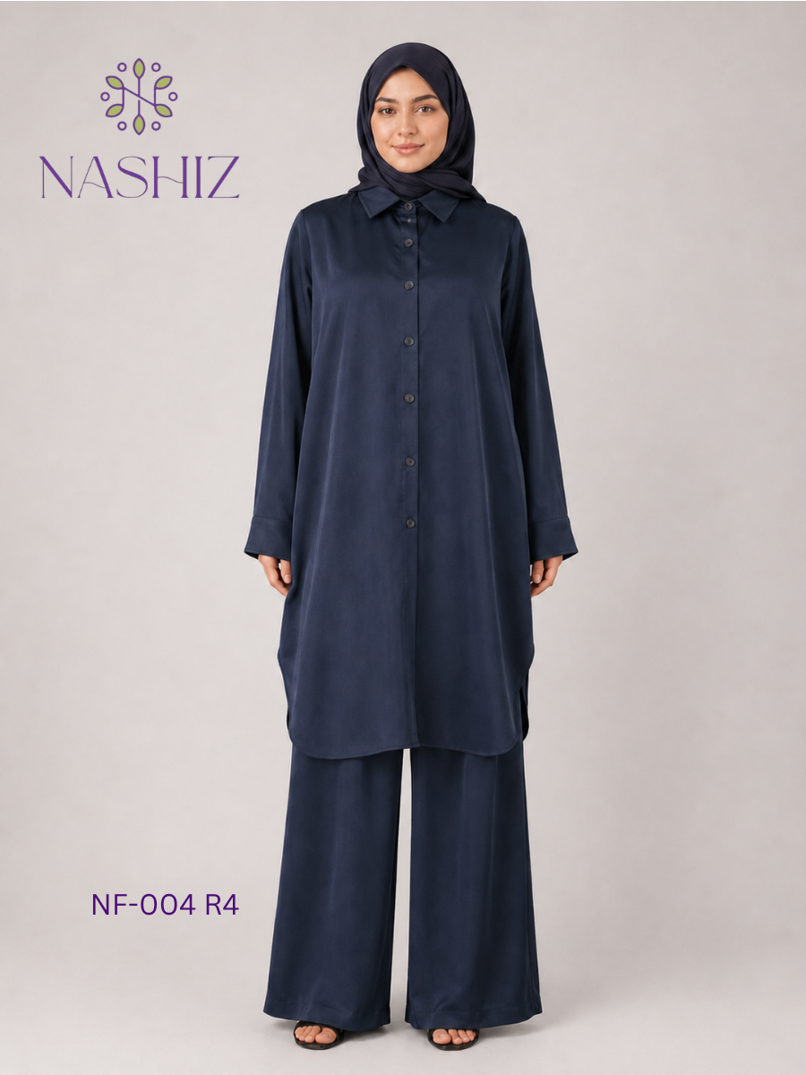 Women’s Long Shirt And Flare Pants