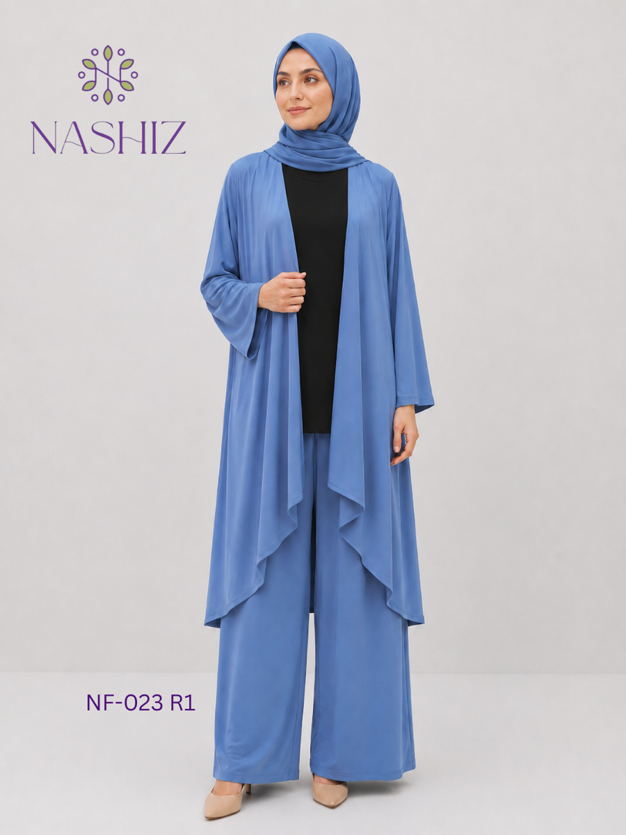 Open Top With Pants / Inner 3 Pc