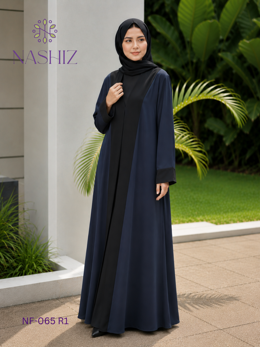 Kimono Navy Blue With Inner
