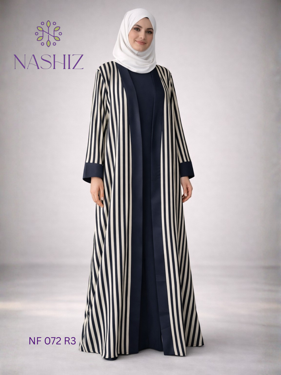 Printed Kimono With Inner