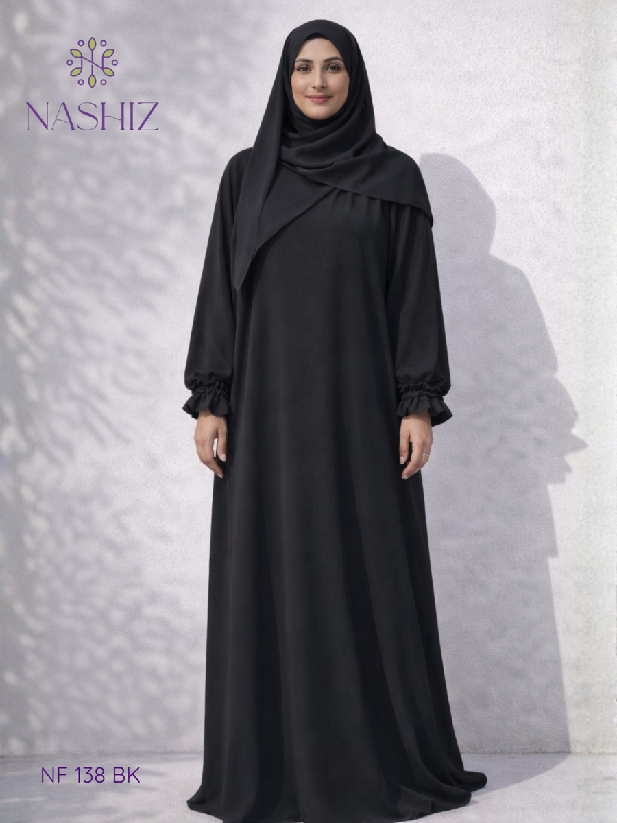 CEY Black Prayer Cloth With Pockets