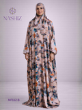 Viscose Cotton Prayer Cloth – Brown Print
