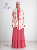 Short Floral Top With Inner
