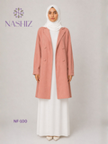 Long Coat With Front Buttons