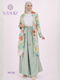 Long Top With Front Tie Skirt