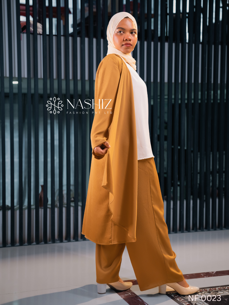 Open Top With Pants 2 Pc