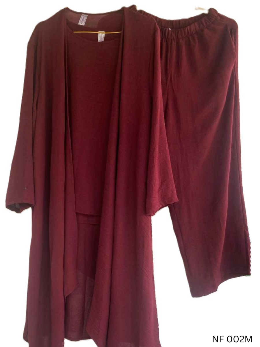 Women’s Cascaded 3 Pc Set