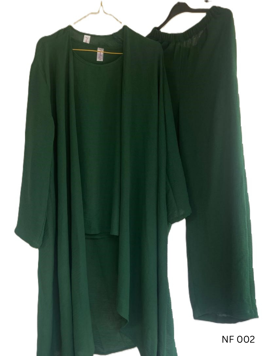 Women’s Cascaded 3 Pc Set
