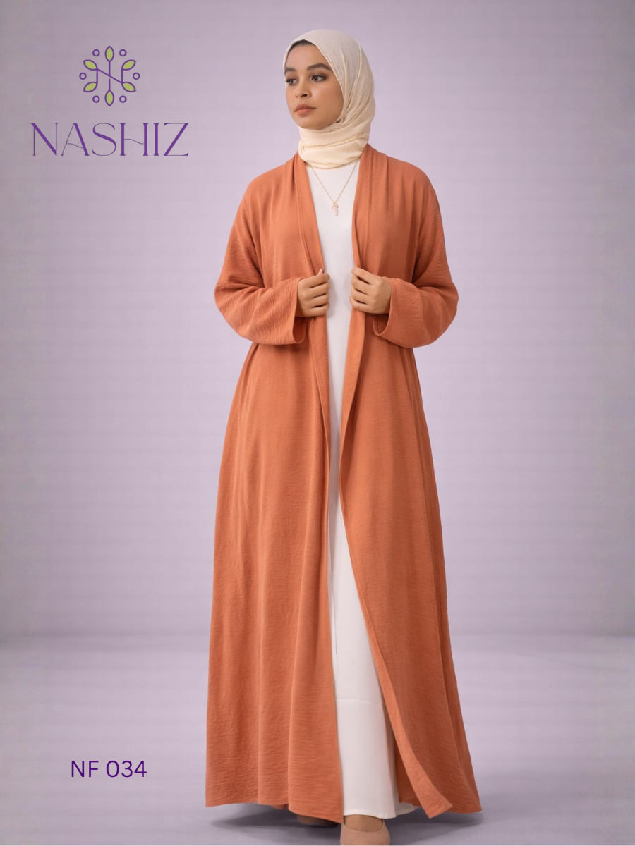 2pc With White Inner (Long Kimono)