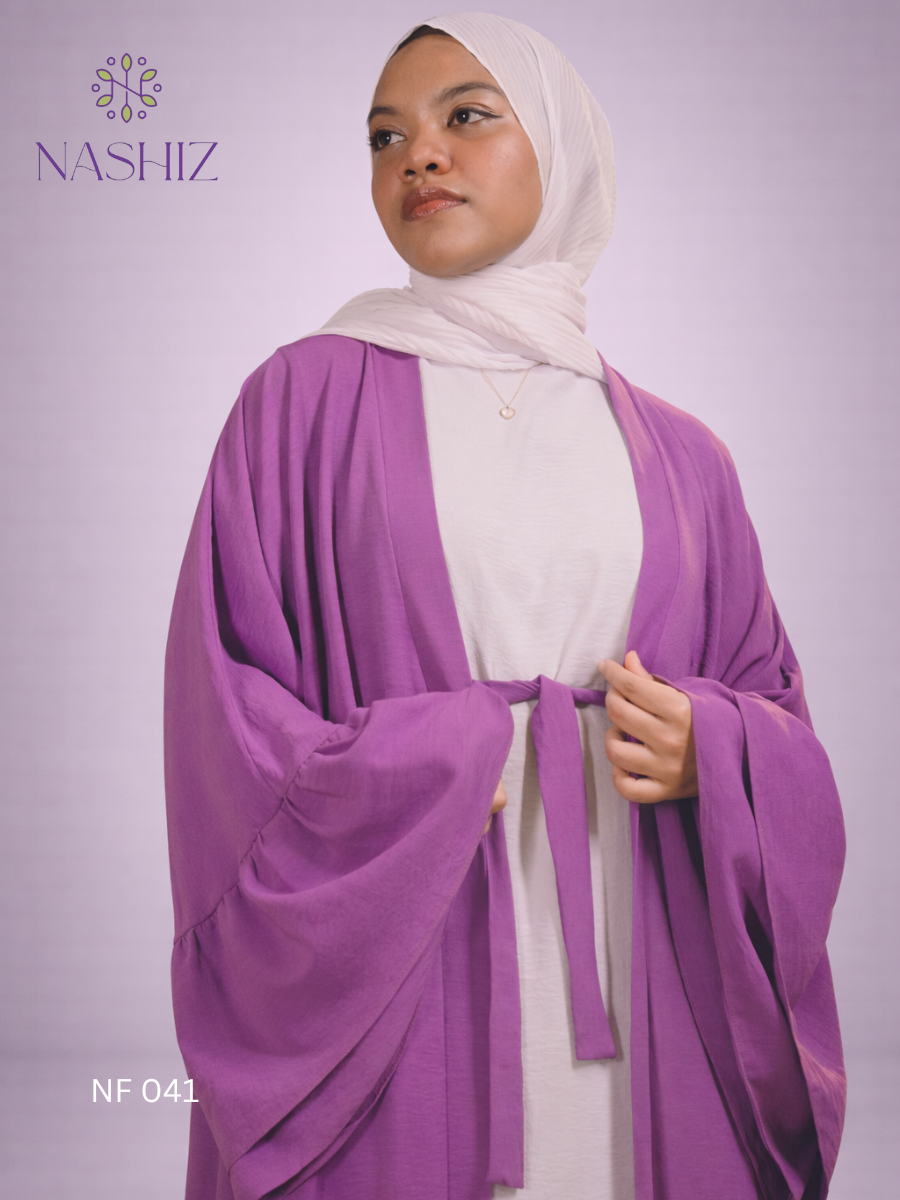 Frill Kimono With White Inner