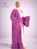 Frill Kimono With White Inner