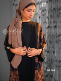 Printed Kimono Brown With Inner